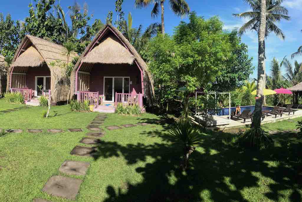 Namaste Bungalows where to stay in Nusa Penida Bali